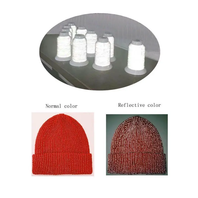 Светоотражающая нить рулон вышивальной пряжи совместимый с швейными машинами