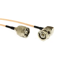 modem coaxial cable rp tnc male plug switch bnc male plug right angle connector rg316 cable pigtail 15cm 6 adapter new