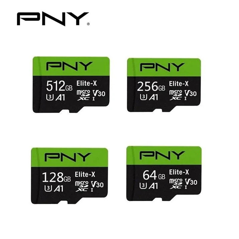 PNY TF Clase 10 U1 SDXC velocidad de lectura 30 MB/s Mini tarjeta de memoria sd tarjeta TF para cámara Digital/cámara de vídeo/t