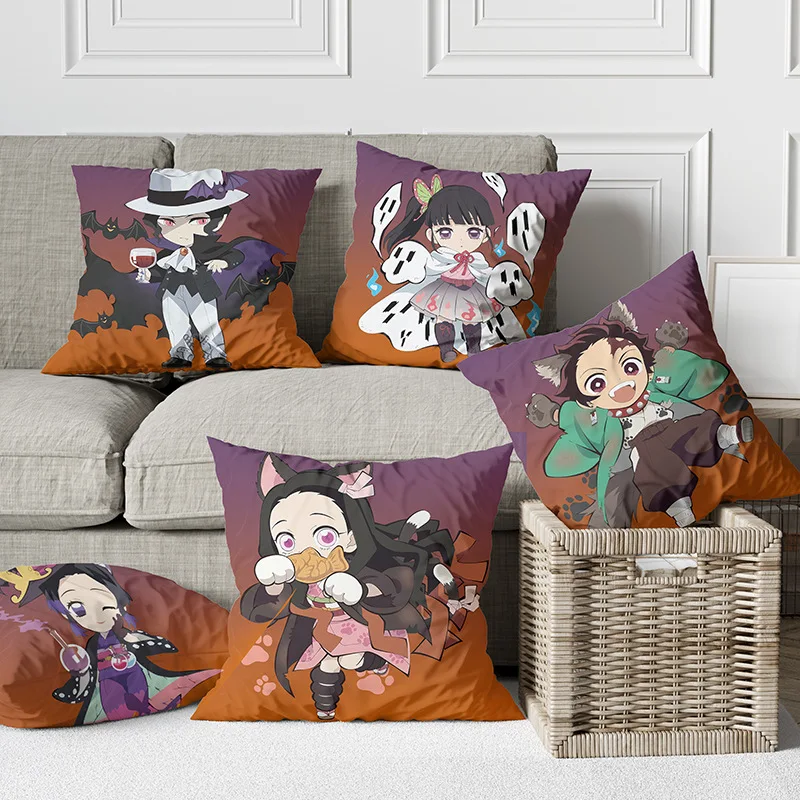 

Новинка 2022, чехол в виде рисунка, украшение для вечевечерние НКИ на Хэллоуин, подушка, реквизит, осенняя наволочка для подушки