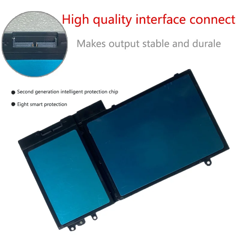 Фото Новый аккумулятор для ноутбука RYXXH 79VRK WYJC2 для Dell Latitude 11-3150,11-3160,11-3550 E5250,E5450,E5550,E5270,E5470 P25S №2