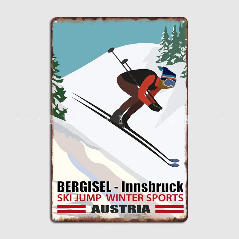 

Bergisel Innsbruck металлический знак для кинотеатра