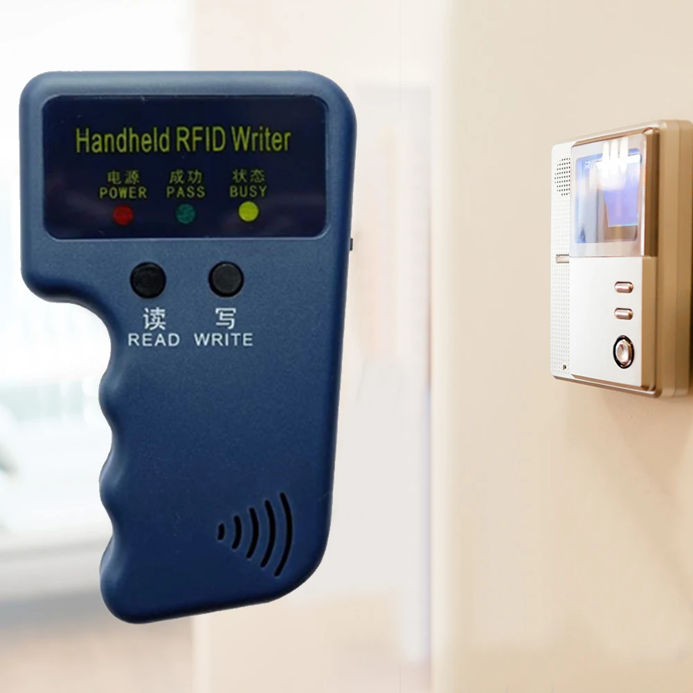 

Handheld 125KHz RFID Copier ID Reader Writer Access Control Card Duplicator Cloner Encryption Card Writer Smart Key Copier