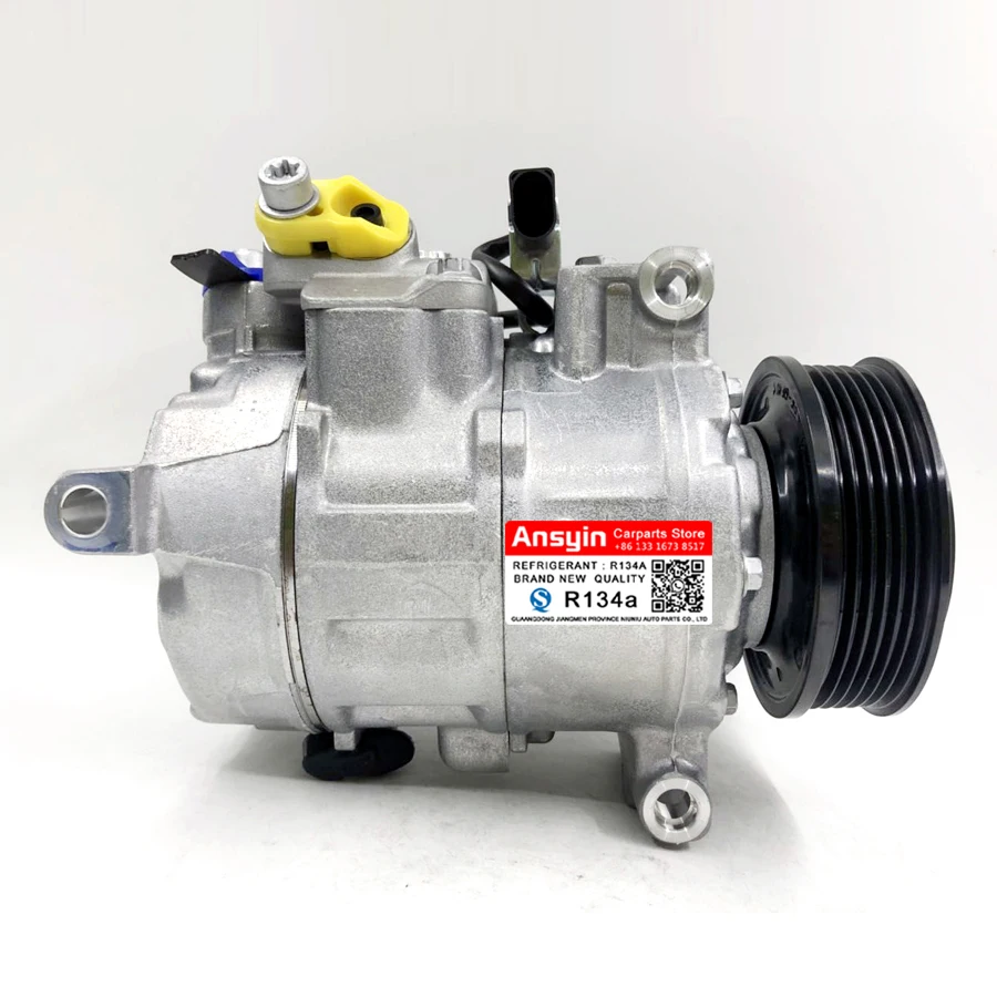 Компрессор кондиционера для Volkswagen Transporter T5 Multivan Amarok 7E0820803 7E0820803F 7E0820803J 7E0820803A 7E0260803G