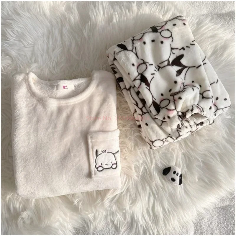 Горячая Распродажа Женская фланелевая зимняя новая мультяшная одежда