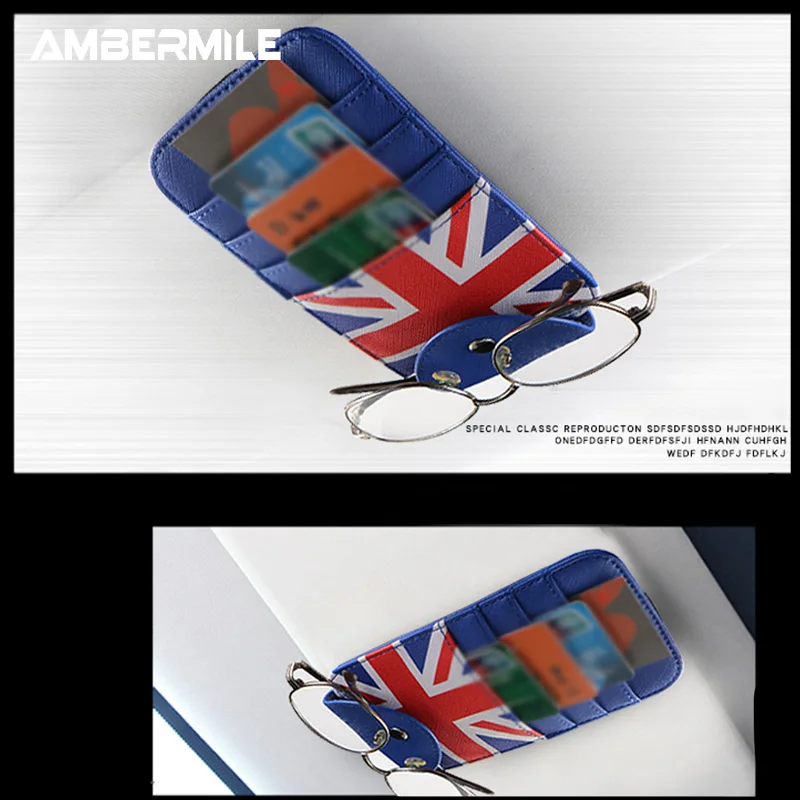 Мультифункциональный зажим от солнца для автомобильных аксессуаров ambermilе из