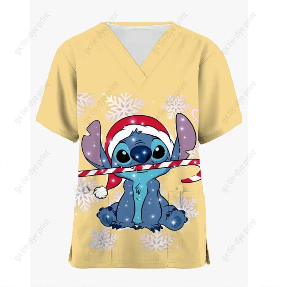 

Женская футболка с V-образным вырезом, с принтом