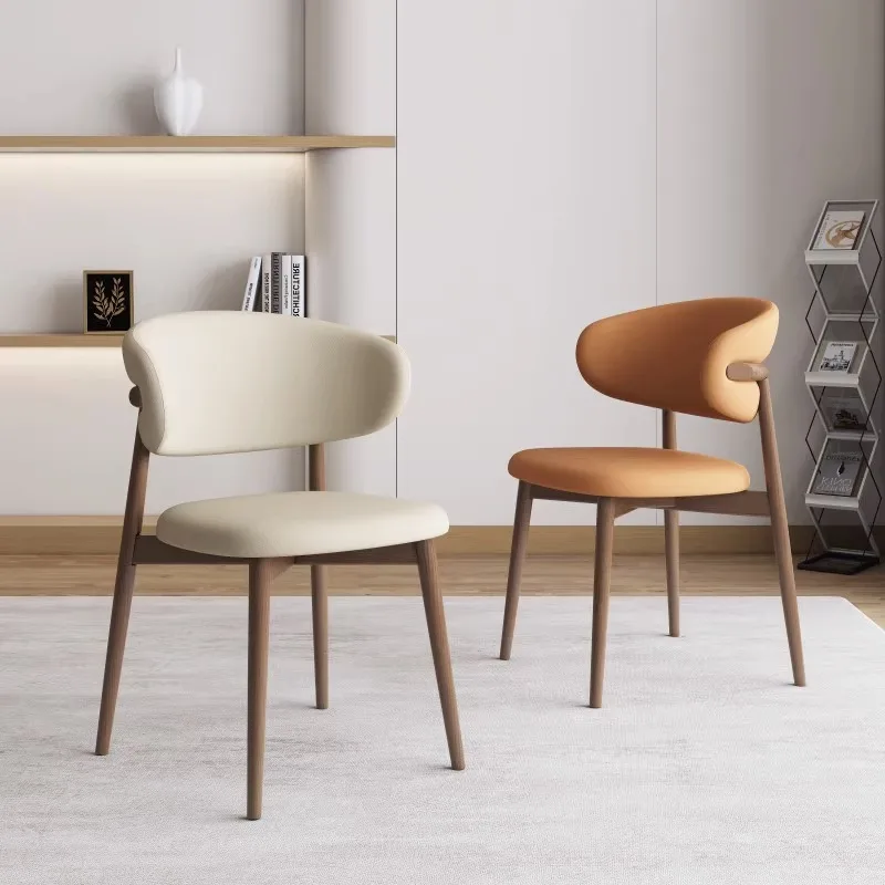 

Modern Classics Dining Chair Minimalist Indoor Designer Salon Balcony Chairs Nordic Luxury Cadeiras De Jantar Home Furniture