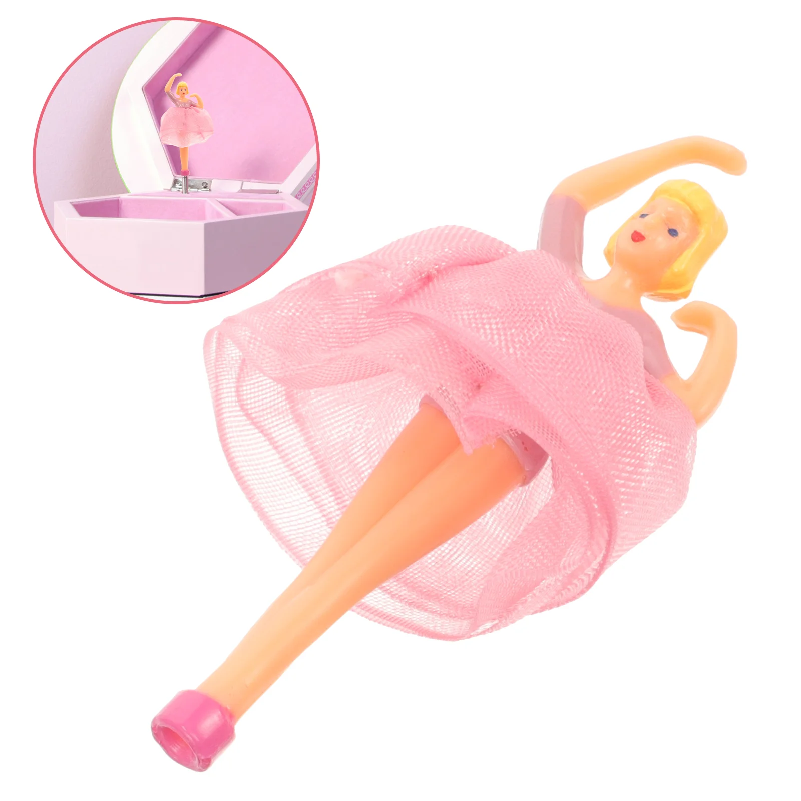 5 шт. аксессуары для музыкальной шкатулки танцевальная девушка балерина