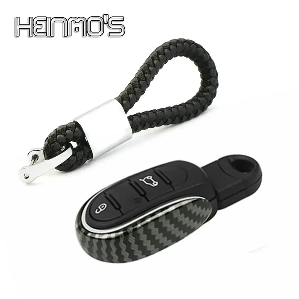 

Стайлинг автомобиля из углеродного волокна, брелок для ключей, оболочка, Соединительный разъем для Mini Cooper S JCW F54 F55 F56 F57 F60 Clubman Countryman