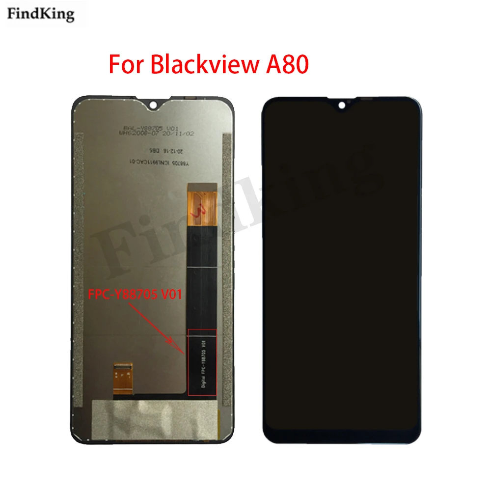 ЖК-экран для Blackview A80, ЖК-дисплей, экран с дигитайзером в сборе, замена экрана