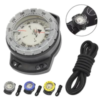 50m waterproof compass scuba diving navigation compass portable underwater compass luminous dial with wrist strap