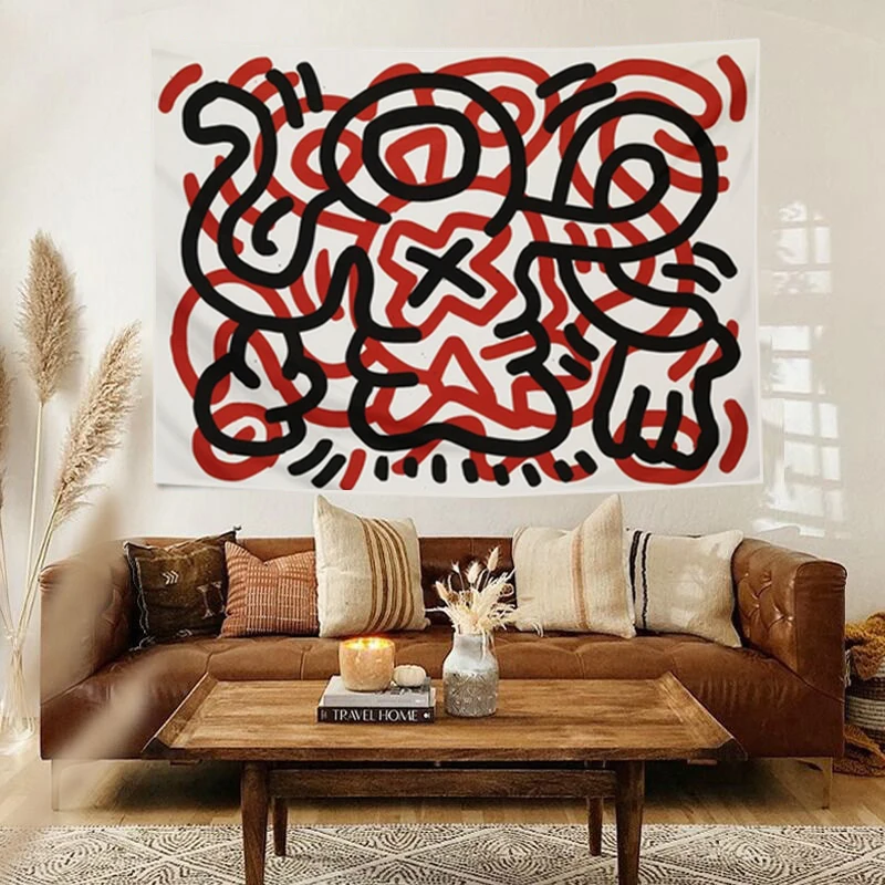 Простой рисунок современный абстрактный флаг из полиэстера 3*5 футов 96*144 см