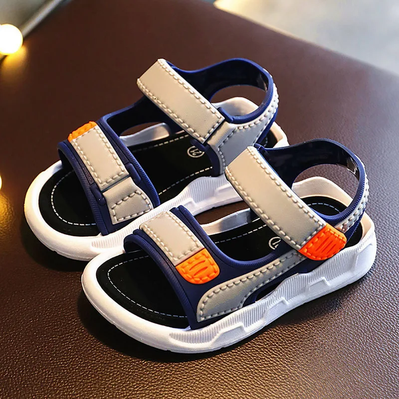 

Summer Baby Shoes Mixed Color Baby Boy Sandals Soft Sole Anti-slip Boys Girls Sandals Toddler Kids Shoes Running Beach Sandalias