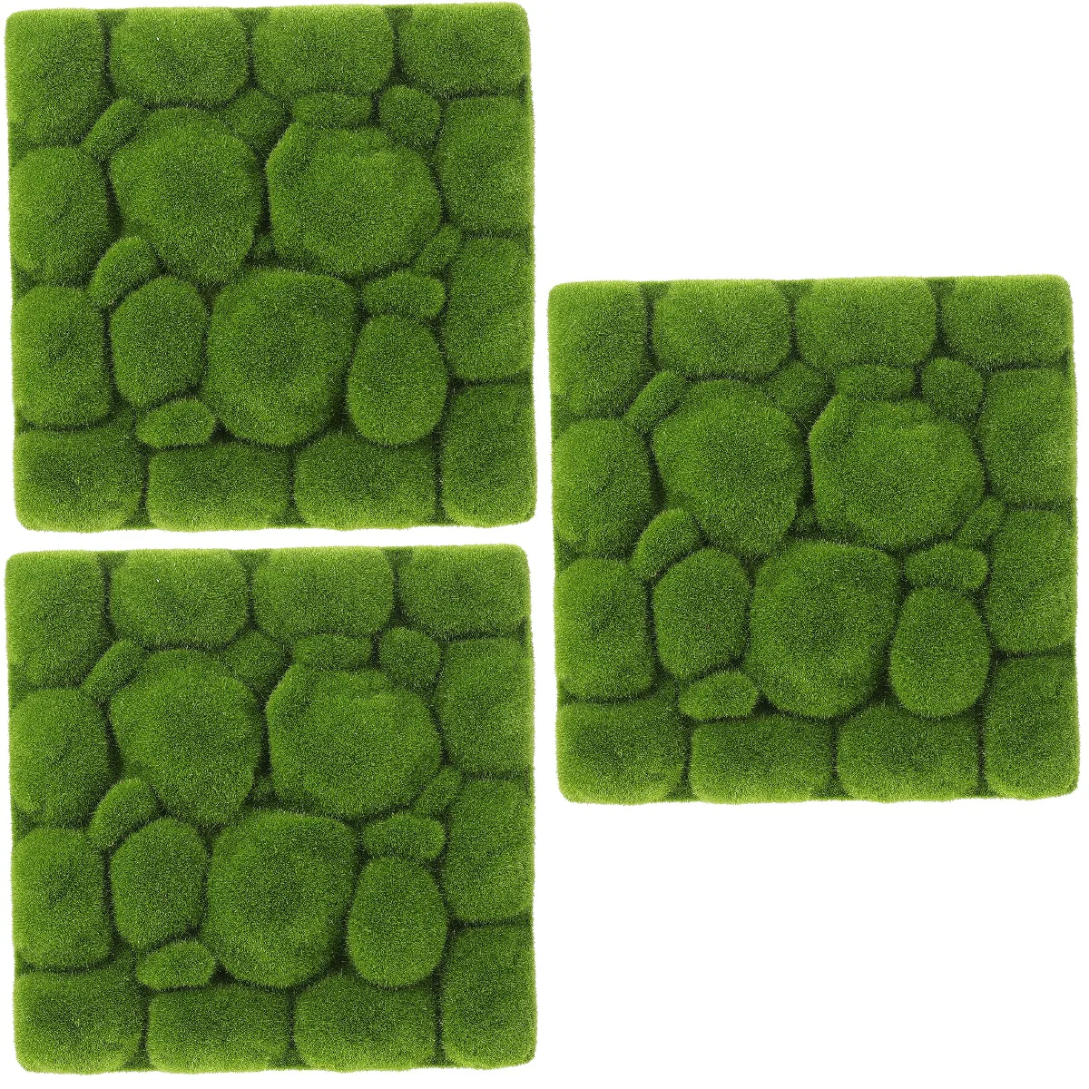 

3 pcs Privacy Hedge Panels Artificial Moss Board Artificial Decor Panel Hedge Panel Artificial Wall Hanging