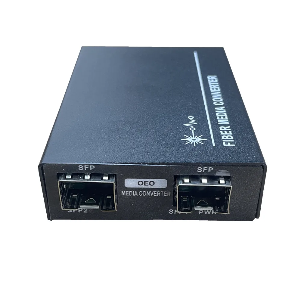 Фото Plexda 10GBASE-X Dual SFP+ Одномодовый многорежимный преобразователь OEO повторитель (FMC-10G-OEO2212) №4