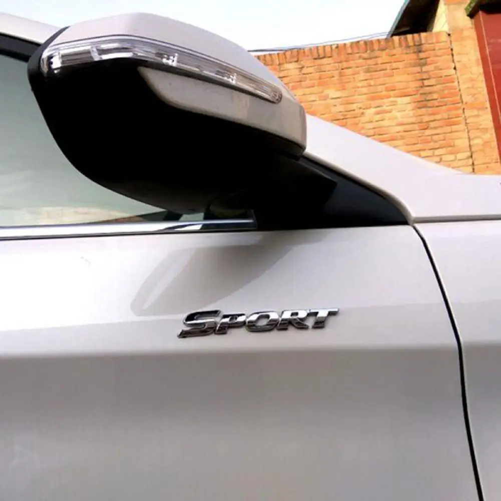 

Car Badge Excellent Stylish Decorative Car Door SPORT Decal Emblem for Car Car Logo Car Sticker