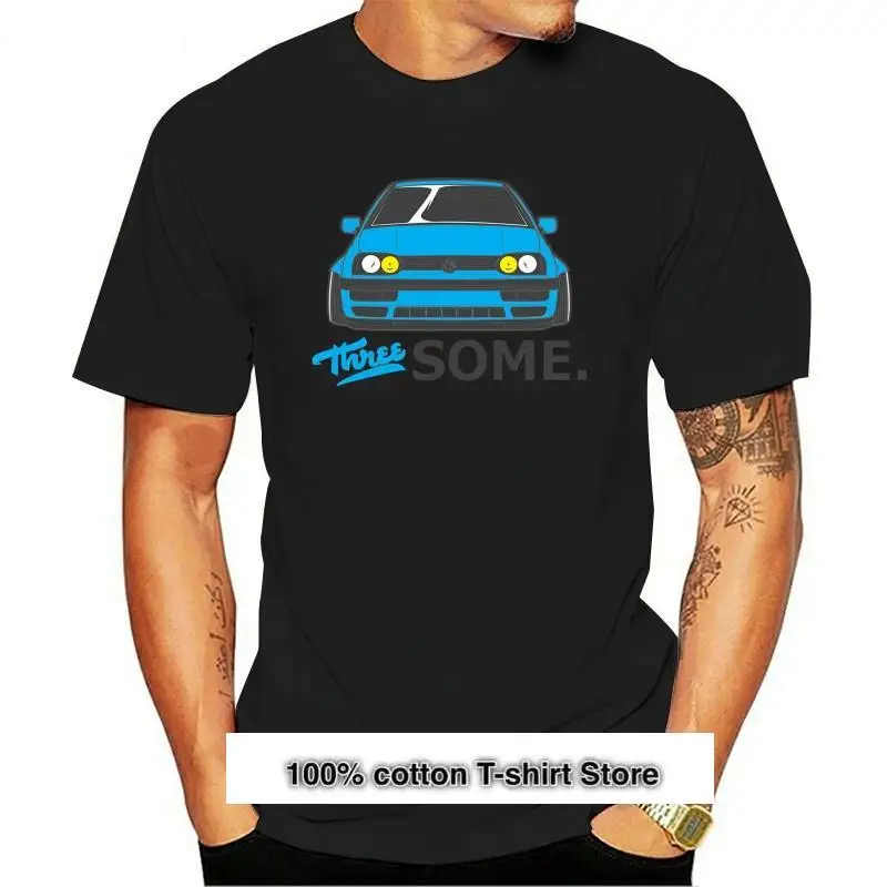 

Camiseta de gran oferta para hombre, camisa divertida de los tres héroes del coche clásico de Alemania, MK3 GT VR6 2019 TDI, 1,9