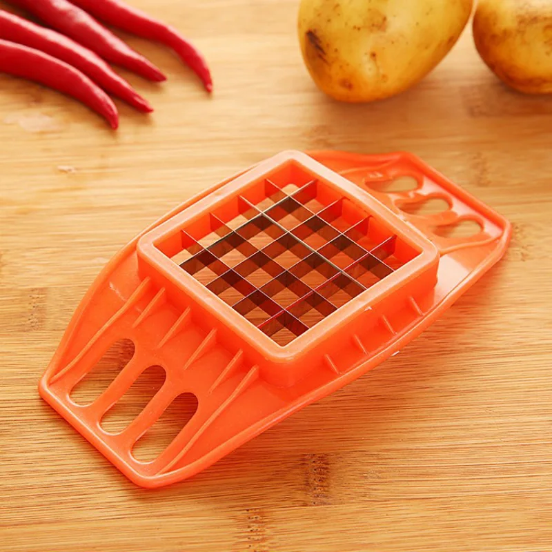 Stainless Steel Vegetable Potato Slicer Cutter Chopper Chips Making Tool Cutting Fries Kitchen Accessories Gadgets |