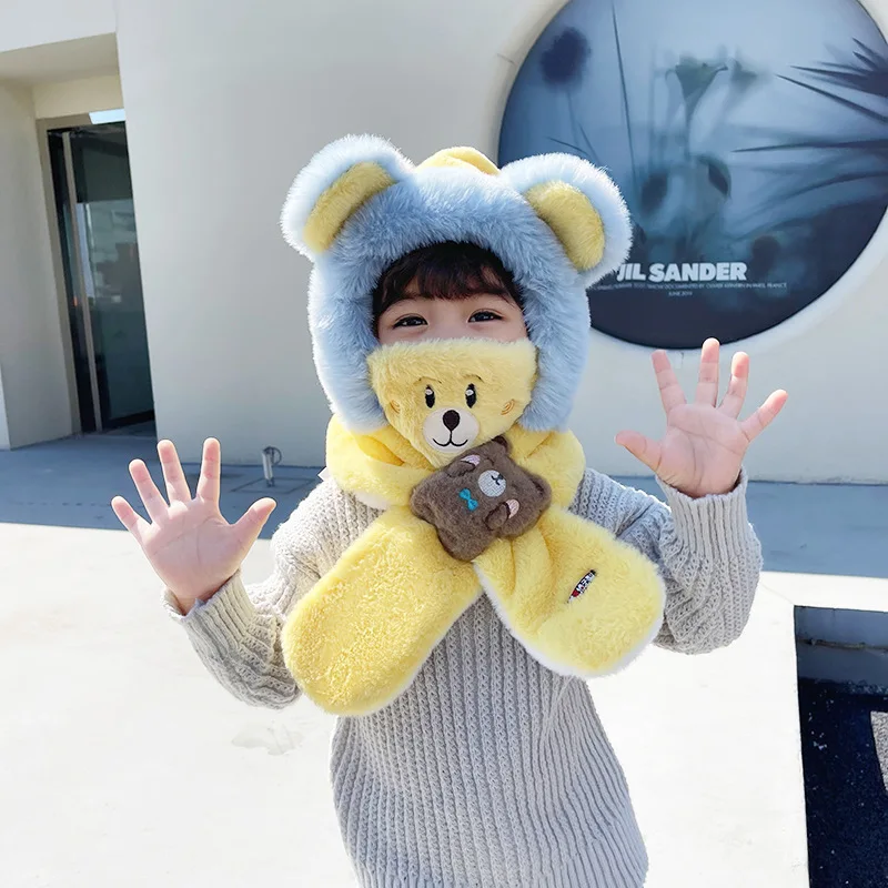 Северо-восточное харбинское туристическое снаряжение детская шапка шарф маска