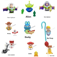 disney mini action toy figures building blocks cartoon dolls toy story mickey mouse winnie the pooh frozen stitch donald duck