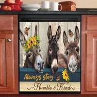 butterfly fridge magnets alway stay humble and kind sticker magnetic dishwasher cover donkey for kitchen 23 w x 26 h