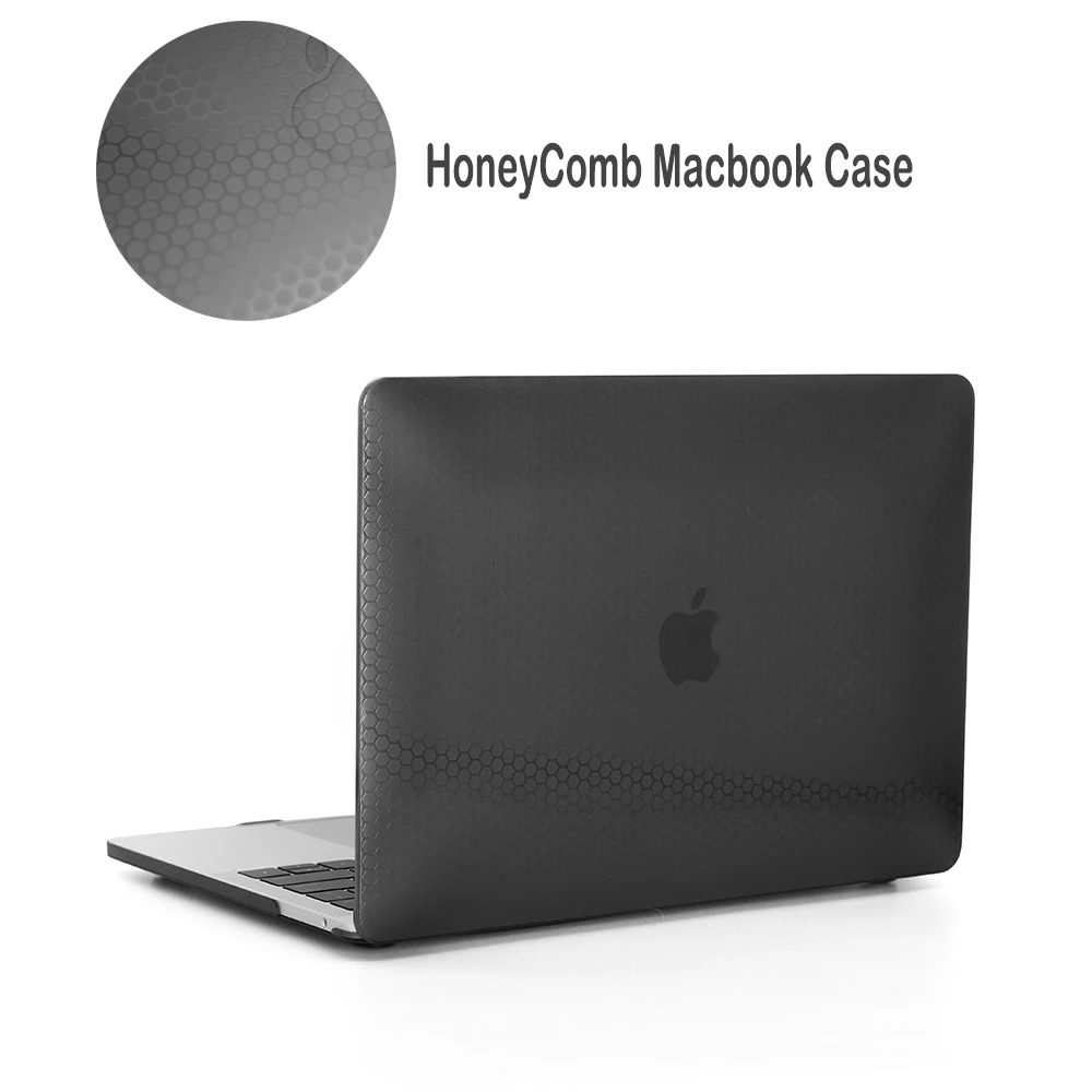 

New Luxury Thin Textured HoneyComb Laptop Case For Macbook 2020 Air13 M1 Chip A2337 For Macbook Pro13 M1 Chip A2338 Cover Case