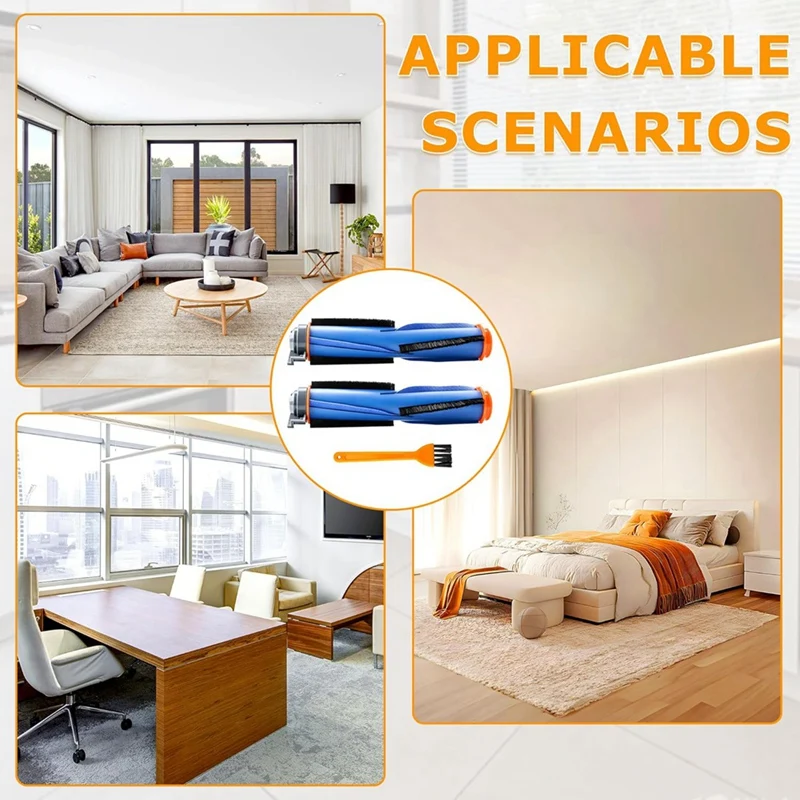 Основная роликовая щетка для роботов-пылесосов Shark RV2300 RV2310 RV2310AE AV2310 AV2310AE RV2320S AV2501AE