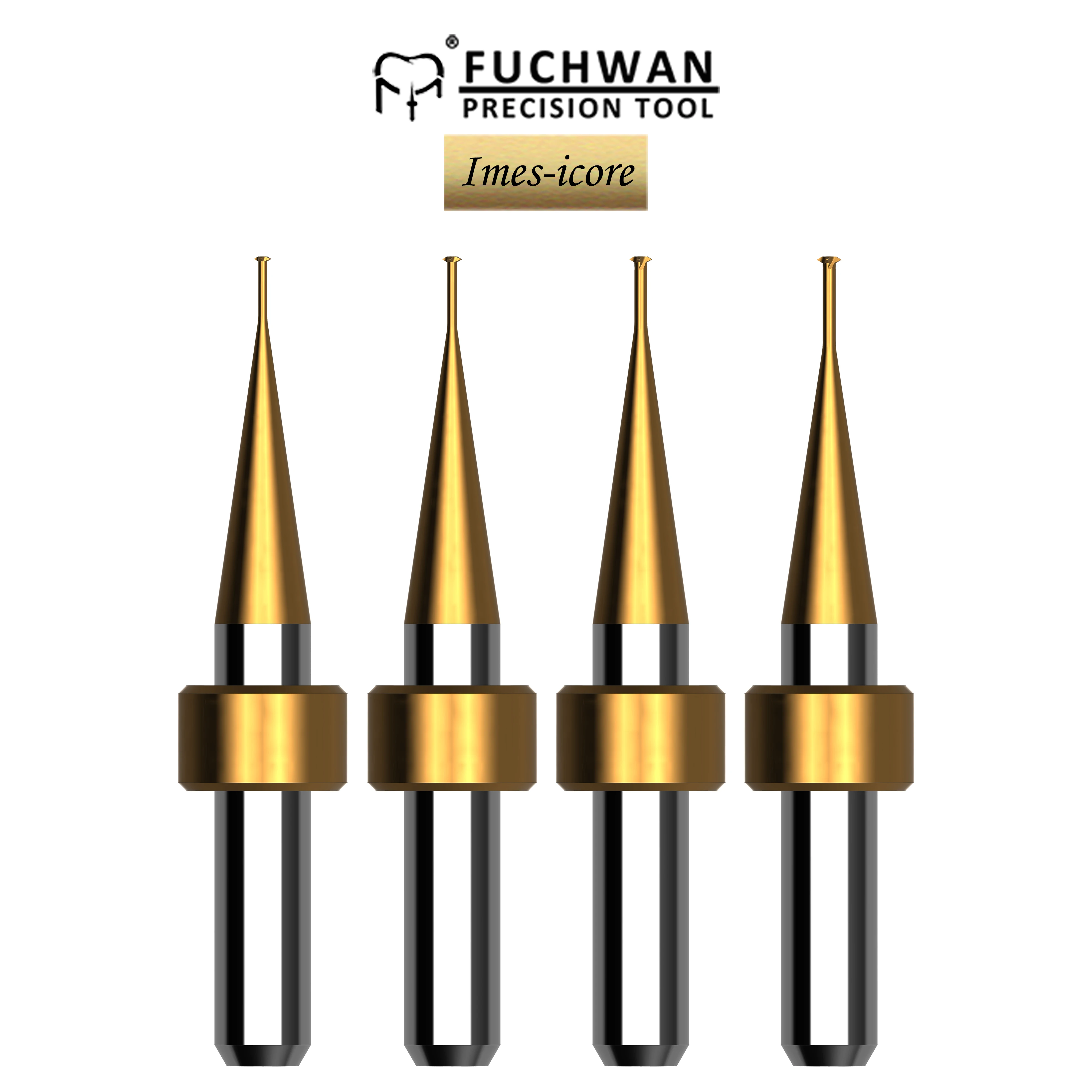 Фото Фрезы Fuchwan для CAD/CAM-систем, резьбовые инструменты для титана/сплавов CoCr, вольфрама, для машин Imes-Icore 350/550/750 №1
