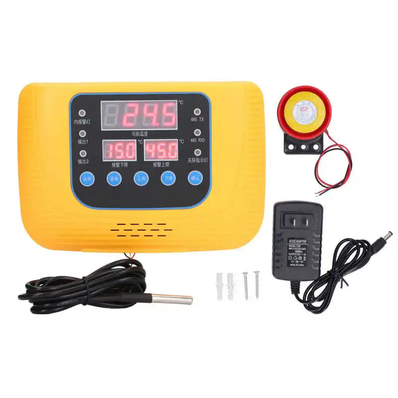 

Digital Temperature Controller Indicator Smart Temperature Alarm for Farm for Farmer