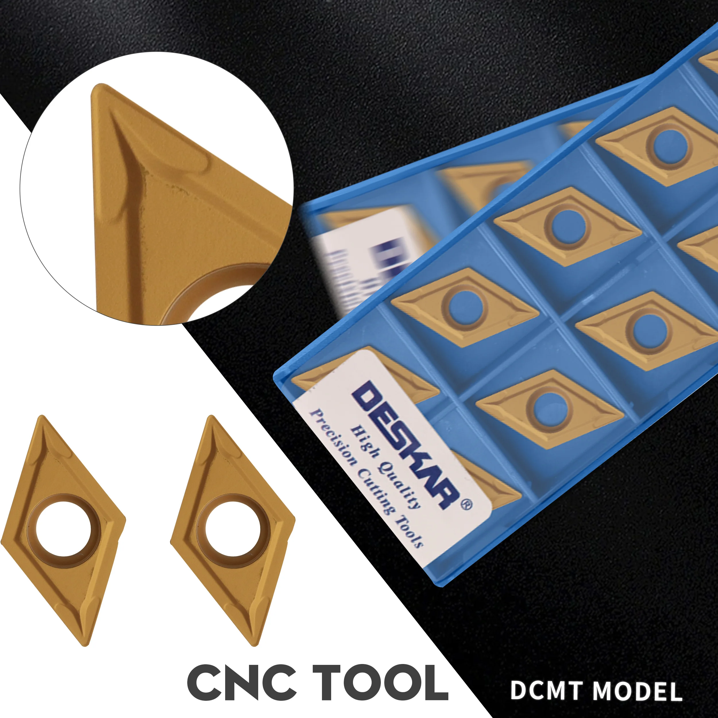 Токарные инструменты DCMT11T304