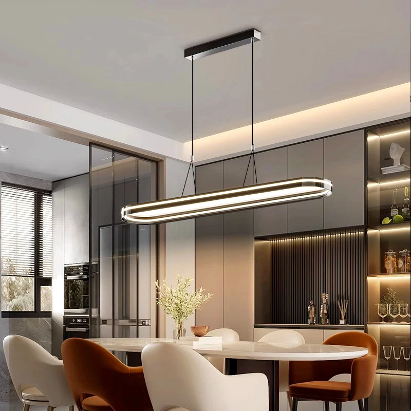 

Современные подвесные светильники для столовой, комнатное освещение, потолочная лампа, подвесная светодиодная люстра, декоративное Внутреннее освещение