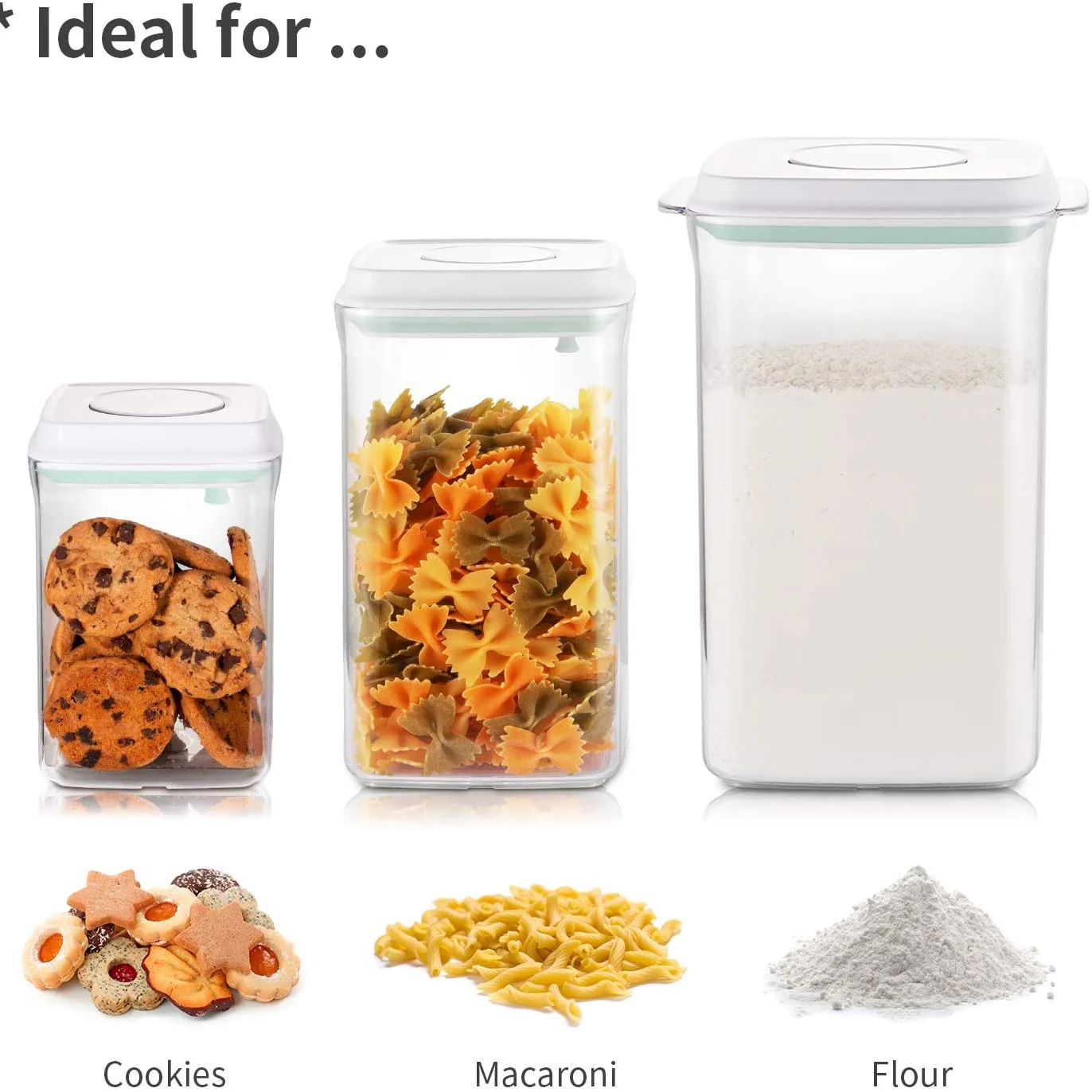 герметичный контейнер для хранения контейнеры кухни круп холодильника | Дом и
