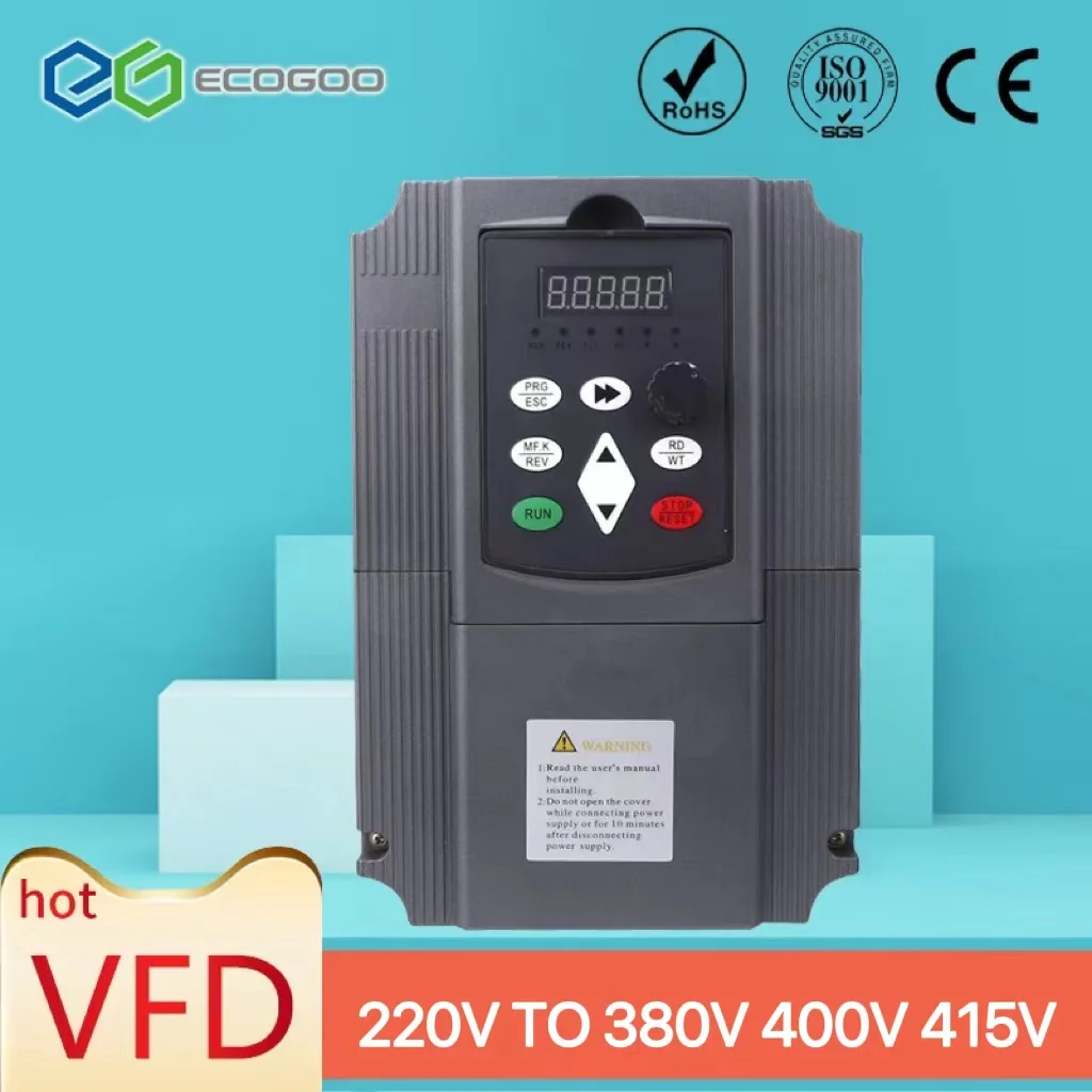 

2.2kw/4kw /5.5kw/7.5kw/11kw 220v single phase input 380v 3 phase output AC Frequency Inverter AC drives /frequency converter