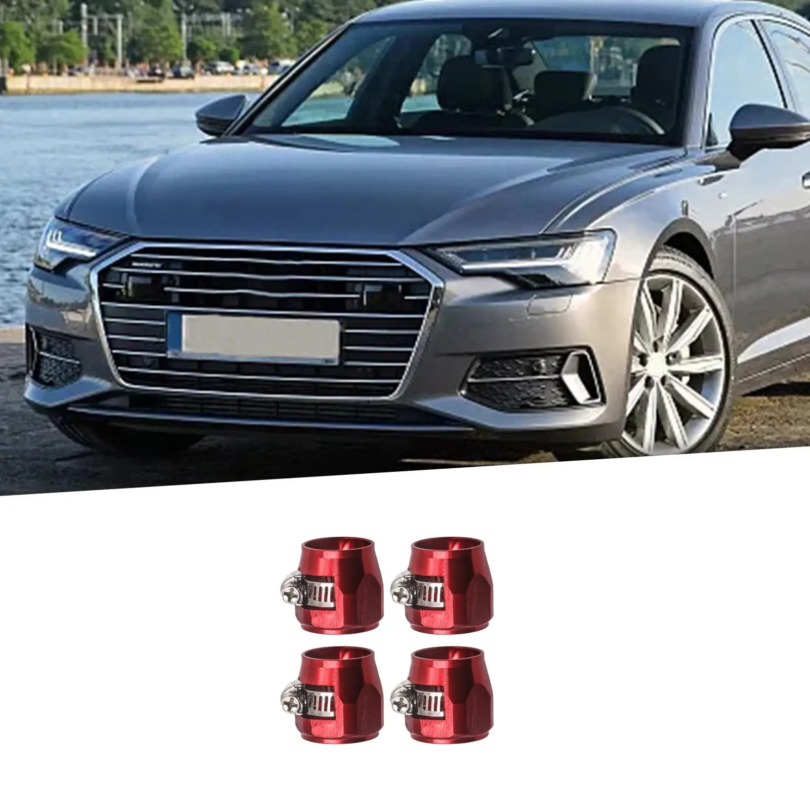 2-4 упаковки 4 шт. зажимы для отделки шлангов