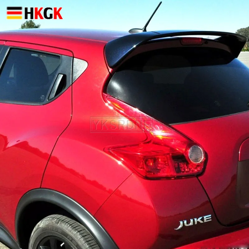 

For nissan JUKE Spoiler 2008-2015 JUKE spoiler High Quality ABS Material Car Rear Wing Primer Color Rear Spoiler
