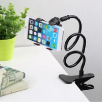 1pc universal cell phone holder flexible long arm lazy phone holder clamp bed tablet car mount bracket for iphone xs x samsung