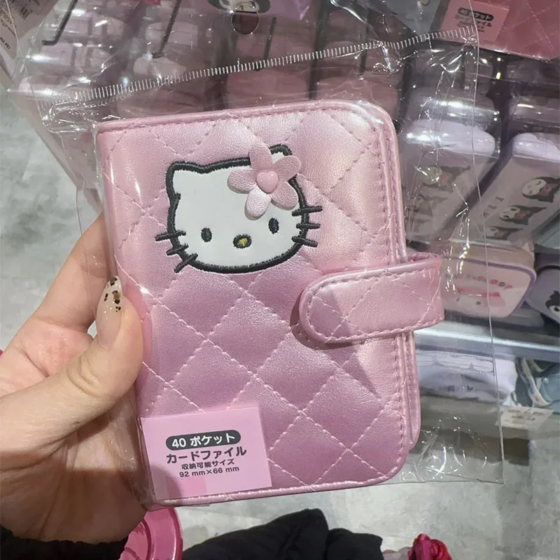 Sanrio Hello Kitty сумка для карт женская деловая банковская кредитных розовая