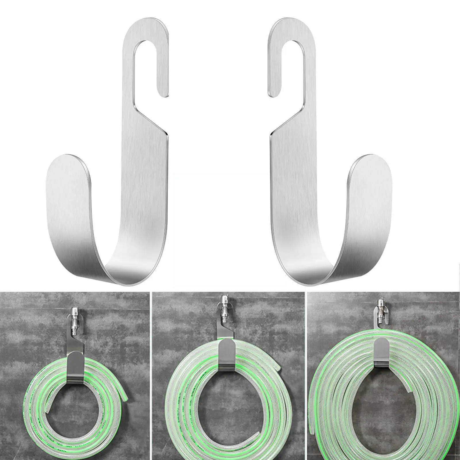 

1pc Garden Yard Hose Pipe Holder Hanger Hosepipe Watering Pipe Plastic Reel Hook Blue Black Green Holder Rack Storage Porta Q5d7