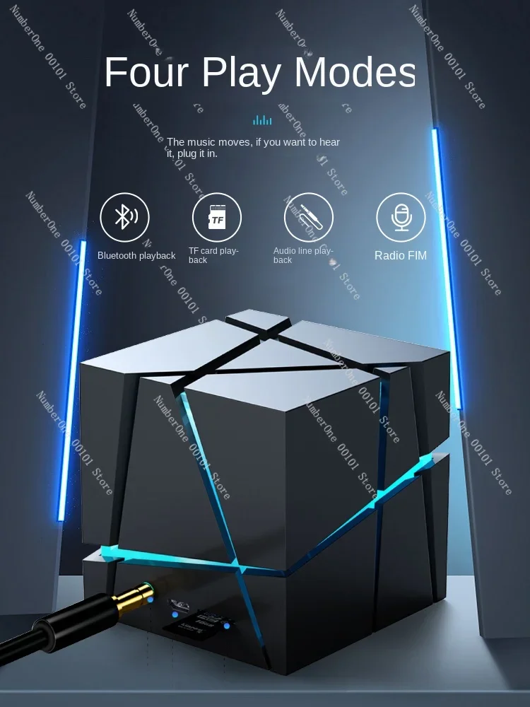 Bluetooth-Колонка Кубик Рубика мини-колонка