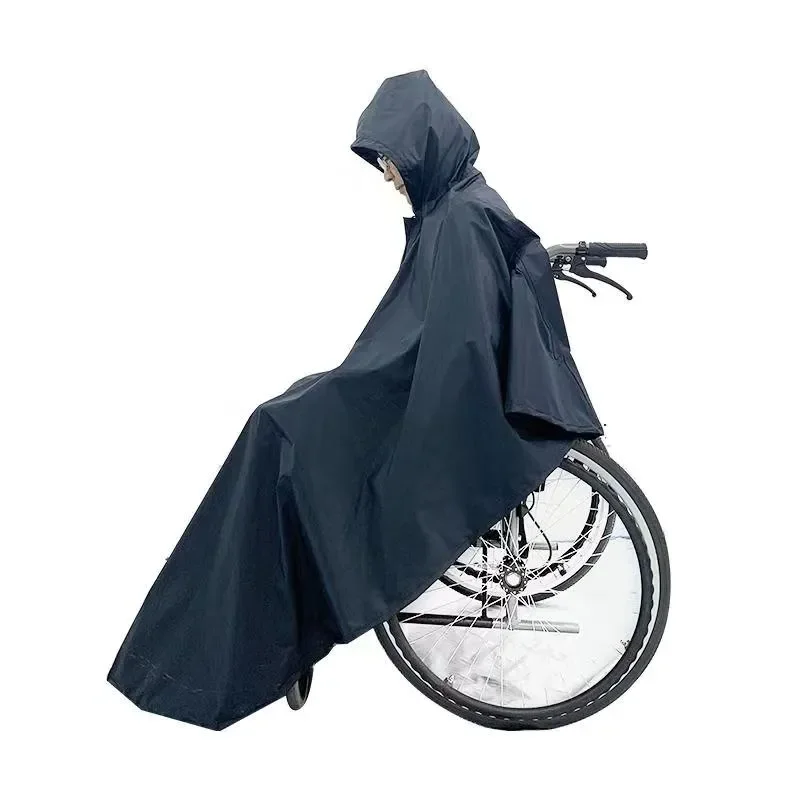 

Stripe Patients Cape With Elderly for Polyester Waterproof Raincoat Wheelchair Wheelchairs Poncho Reflective Disabled Cloak-rain