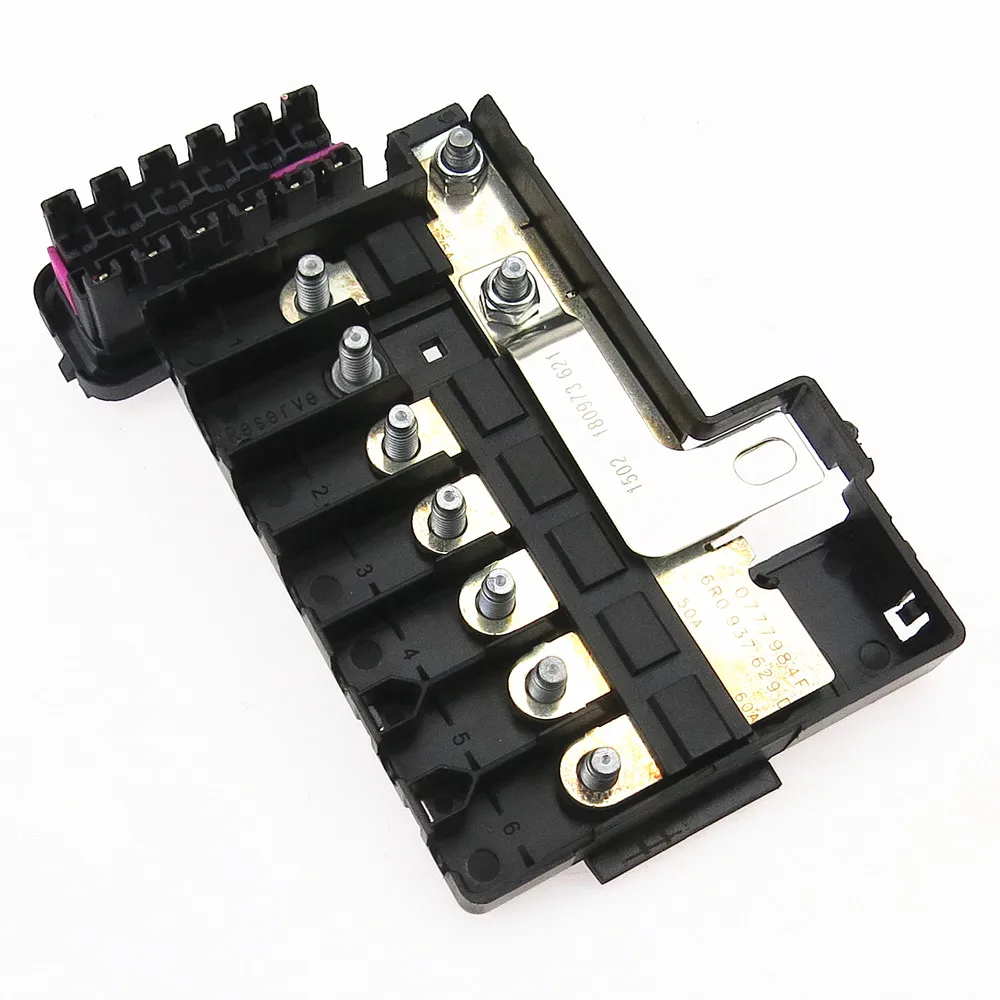 SCJYRXS 6R0937550A Battery Circuit Fuse Box For VW MK6 Polo Octavia Rapid Fabia 6R0 937 548 E 6R0 937 621 6R0 937 629