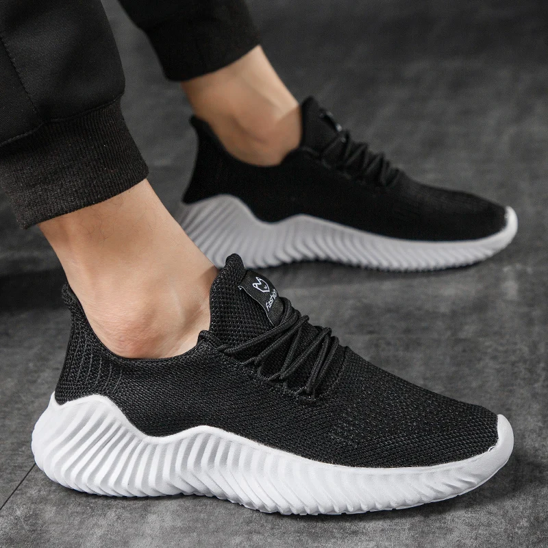 2022 Shoes Men High Quality Male Sneakers Fashion Lightweight Breathable Runningt Walking Plus Size Footwear Sneakers Shoes
