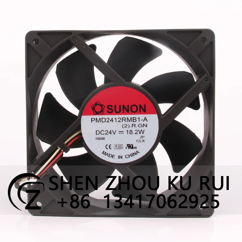 

PMD2412RMB1-A Case Cooling fan for SUNON 12V 48V DC24V 18.2W AC 120x120x38MM 12038 12cm Converter Exhaust Centrifugal Industrial