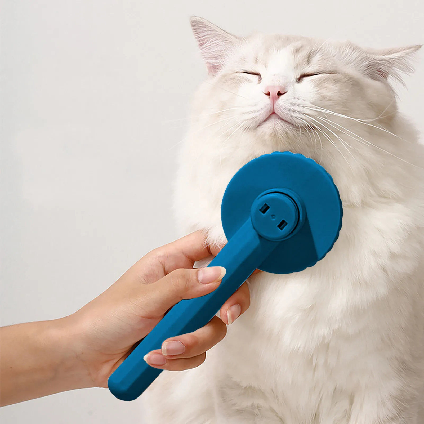 

Pet Slicker Brush Removes Undercoat Tangled Hair Massages Self-Cleaning Slicker Brush For Shedding Dog Cat Grooming Comb Removes