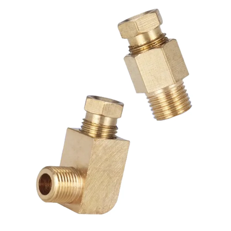 Латунный фитинг с наружным диаметром 4 мм, 6 мм, 8 мм | AliExpress