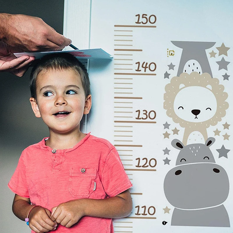 

Настенная Наклейка с изображением высоты для детей, водонепроницаемая Съемная картинка для детской комнаты, детской комнаты