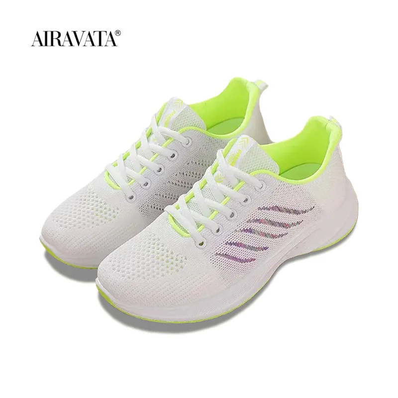 

Mesh Breathable For Women Sneakers Flat Gills Print Fashion Casual Shoes Ladies Outdoor Cycling Tennis Walking Shoes