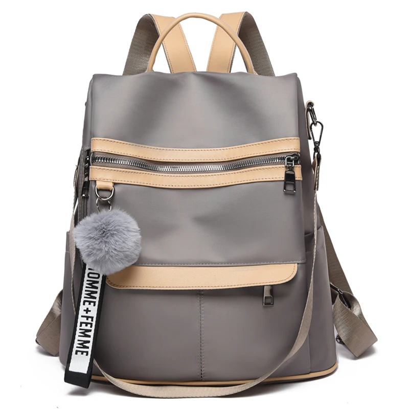 

2021 New Waterproof Oxford Cloth Women Backpack Designer Light Travel Backpack Fashion School Bags Casual Lides Shoulder Bags