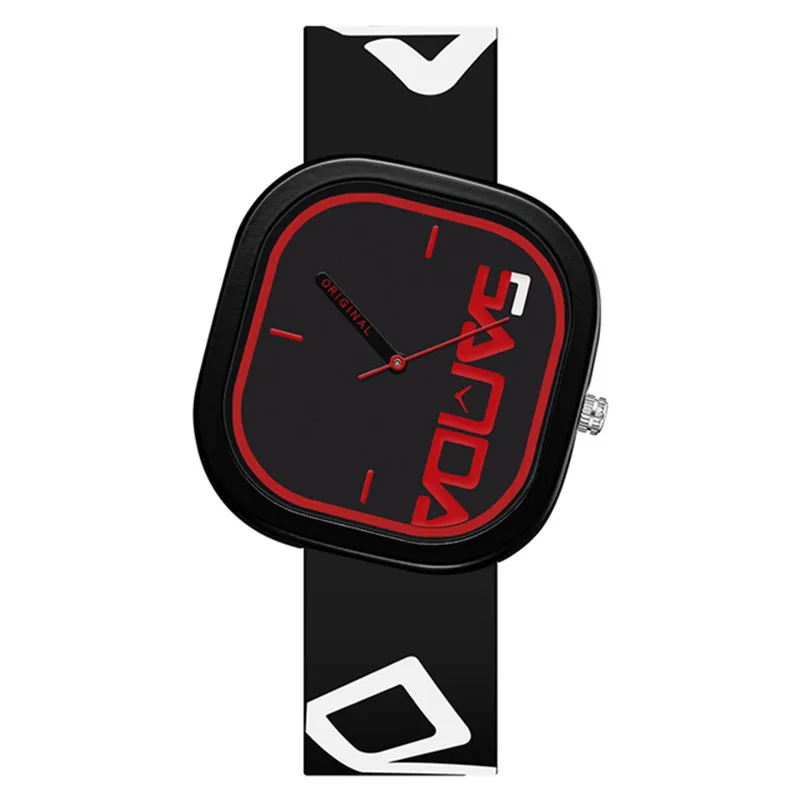 

SANDA Quartz Watch For Man Luxury Sport Waterproof Clock Simple Design Men's Wristwatch Silicone Strap Watches Mens Reloj Hombre